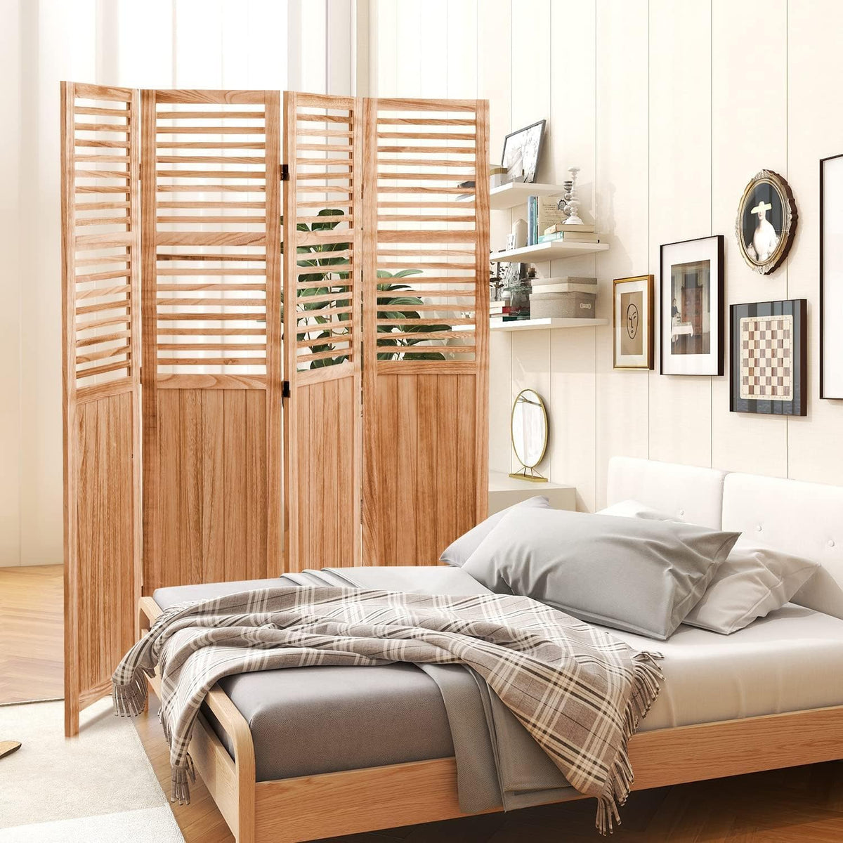 Beech Wood Room Dividers