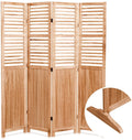 Solid Wood Folding Privacy Room Divider
