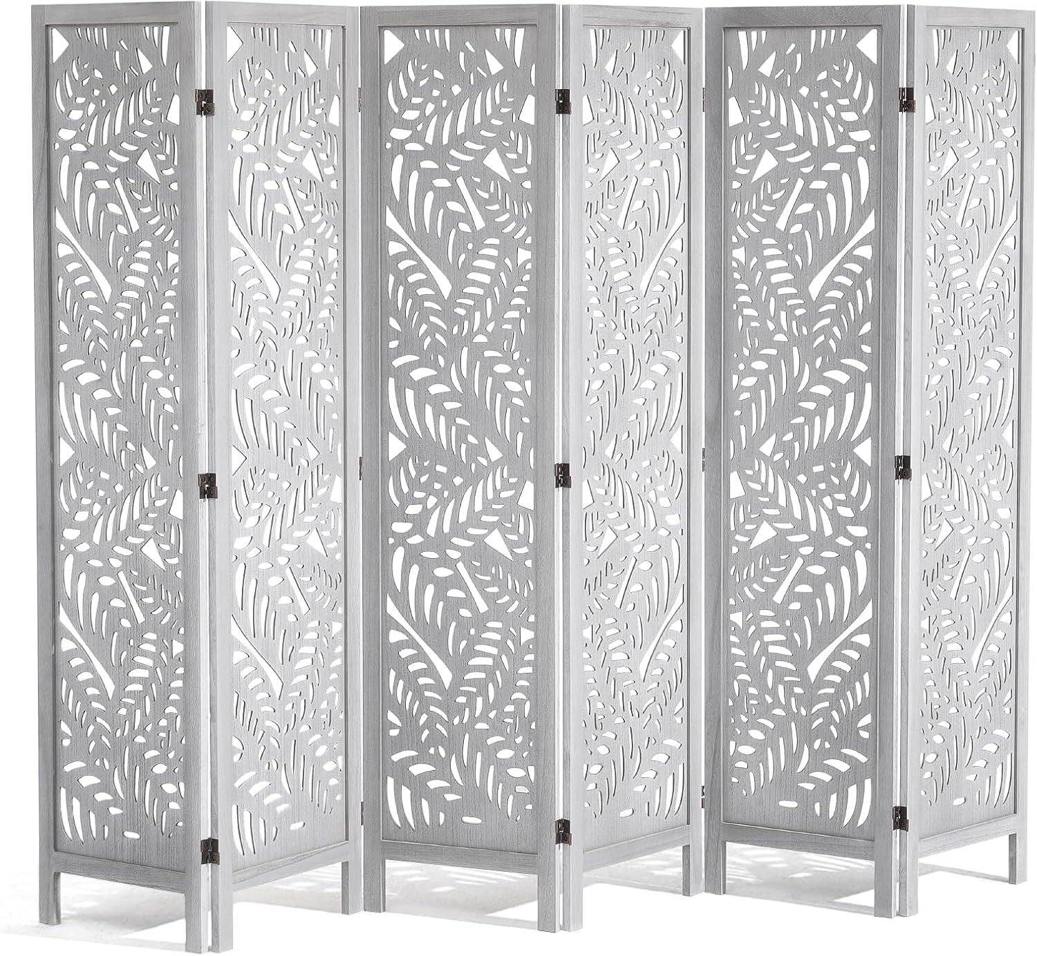Carved Wooden Folding Privacy Room Divider