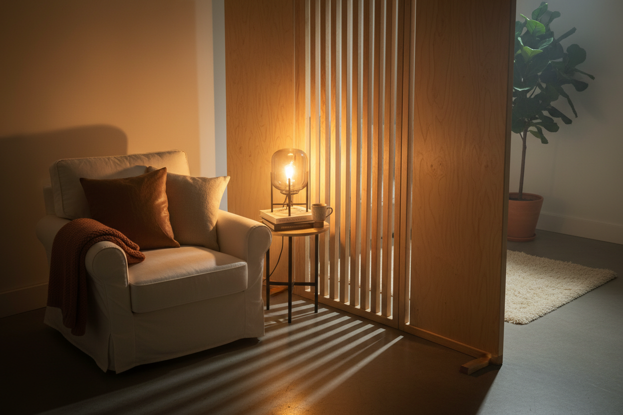 Beech Wood Room Divider